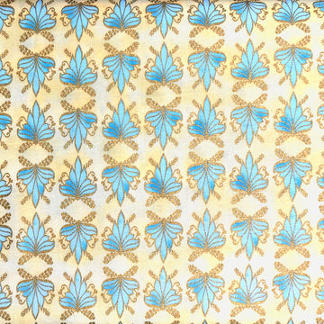 Hoffman California Fabrics Nouveau Riche Floral on Cream Cotton Prints