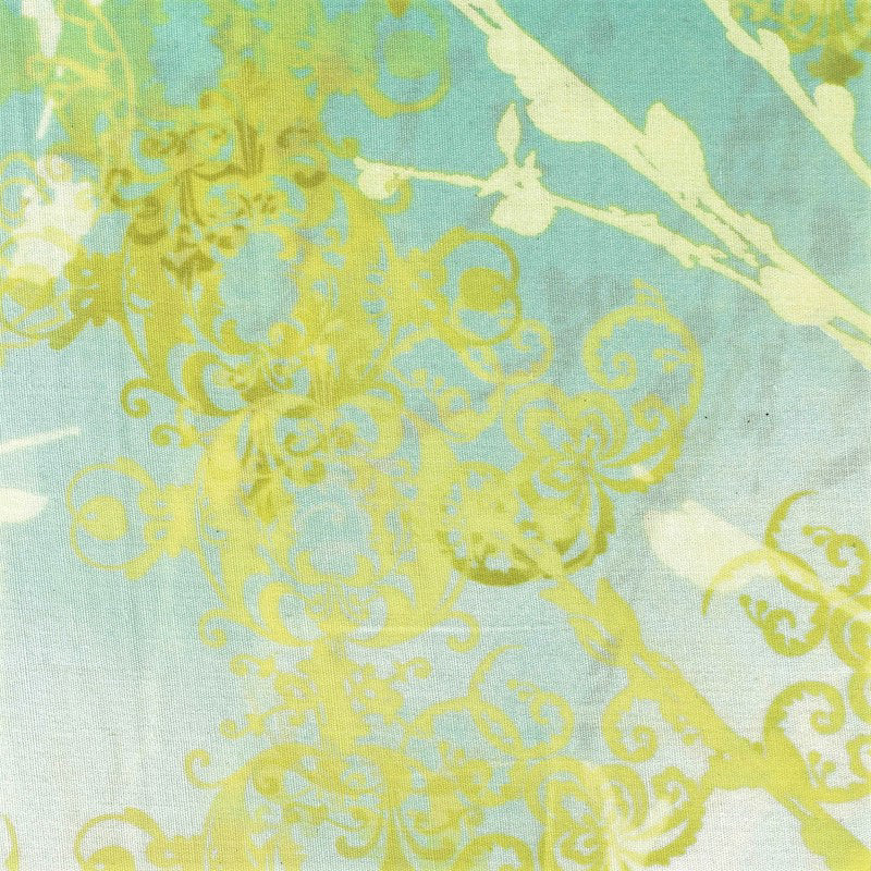 Hoffman California Fabrics Meadow Willow Green Cotton Prints