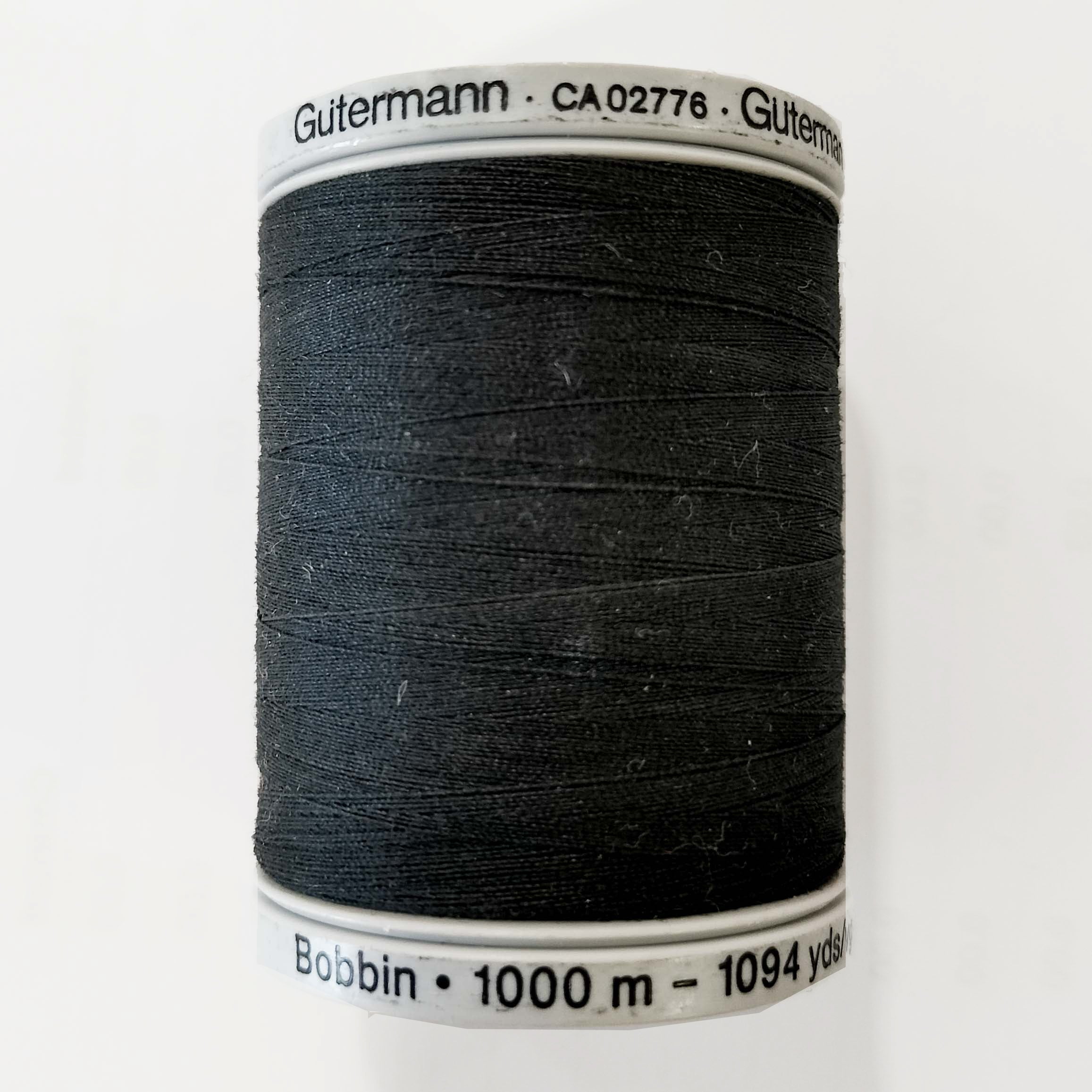 Gutermann Bobbin Embroidery Thread Black & White