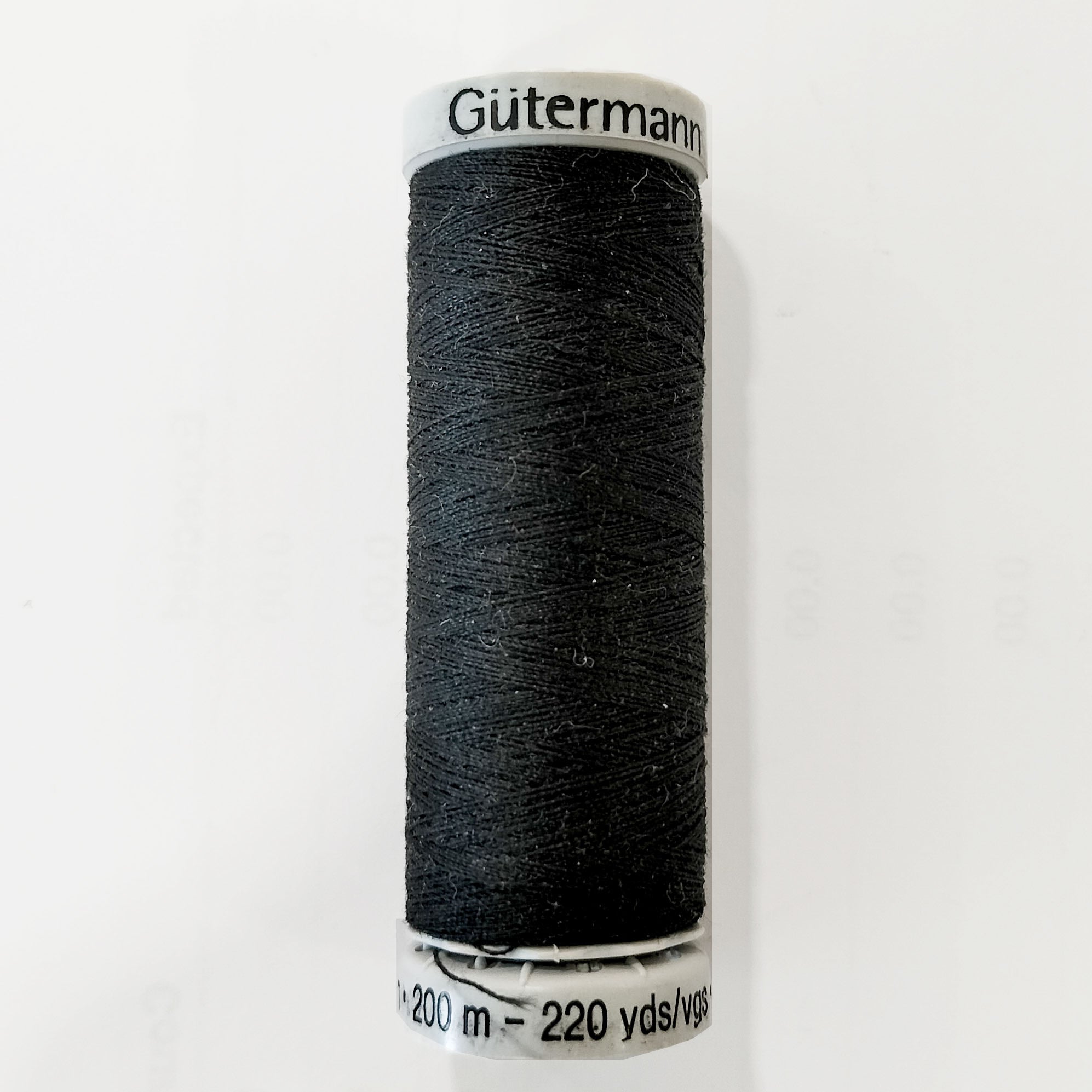 Gutermann Bobbin Embroidery Thread Black & White