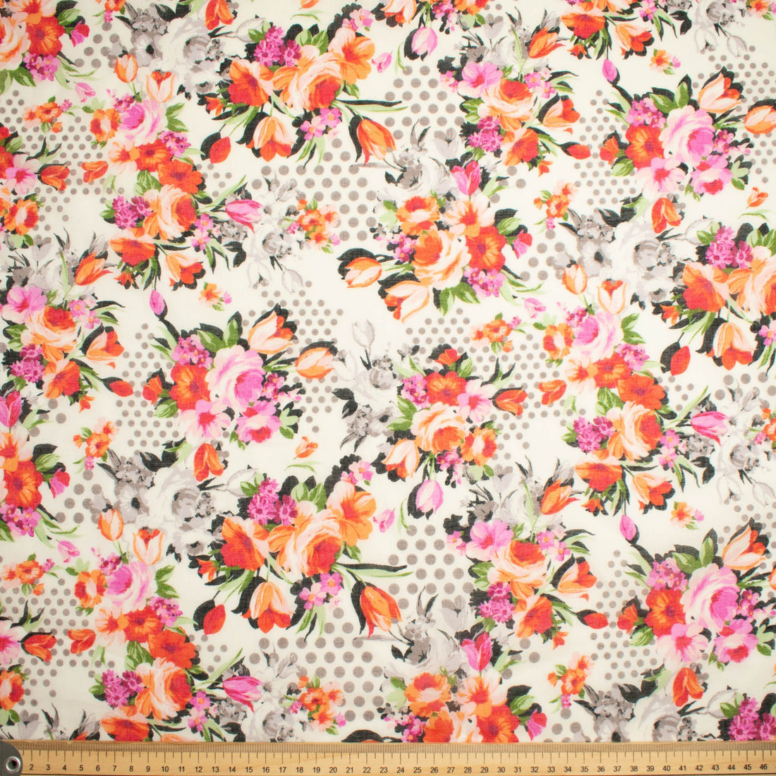 Japanese Pure Cotton Lawn Floral Prints Design-101