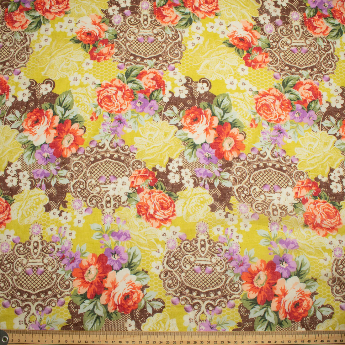 Japanese Pure Cotton Lawn Floral Prints Design-33