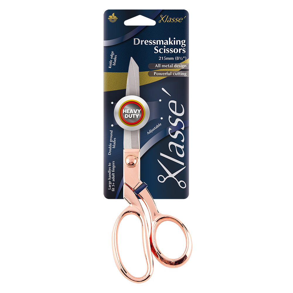 Klasse Rose Gold Dressmaking Scissors 215mm (8 1/2″)