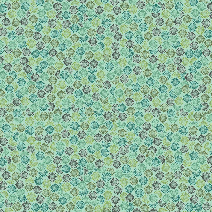 Lewis & Irene Jungle Fern On Light Jade - Panthera Cotton Prints