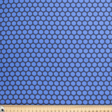 Geometric & Dots Collection Blue Circle Spots Cotton Prints
