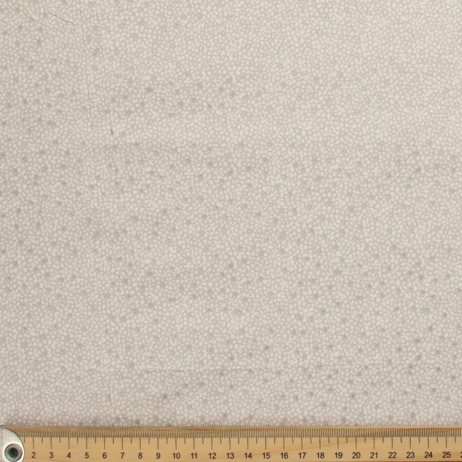 Geometric & Dots Collection Silver Dots on Grey Cotton Prints