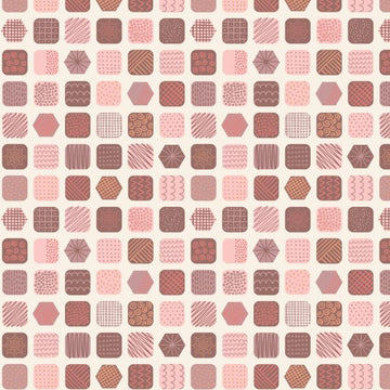 Lewis & Irene The Old Chocolate Shop Chocolate Box On Cream Cotton Prints