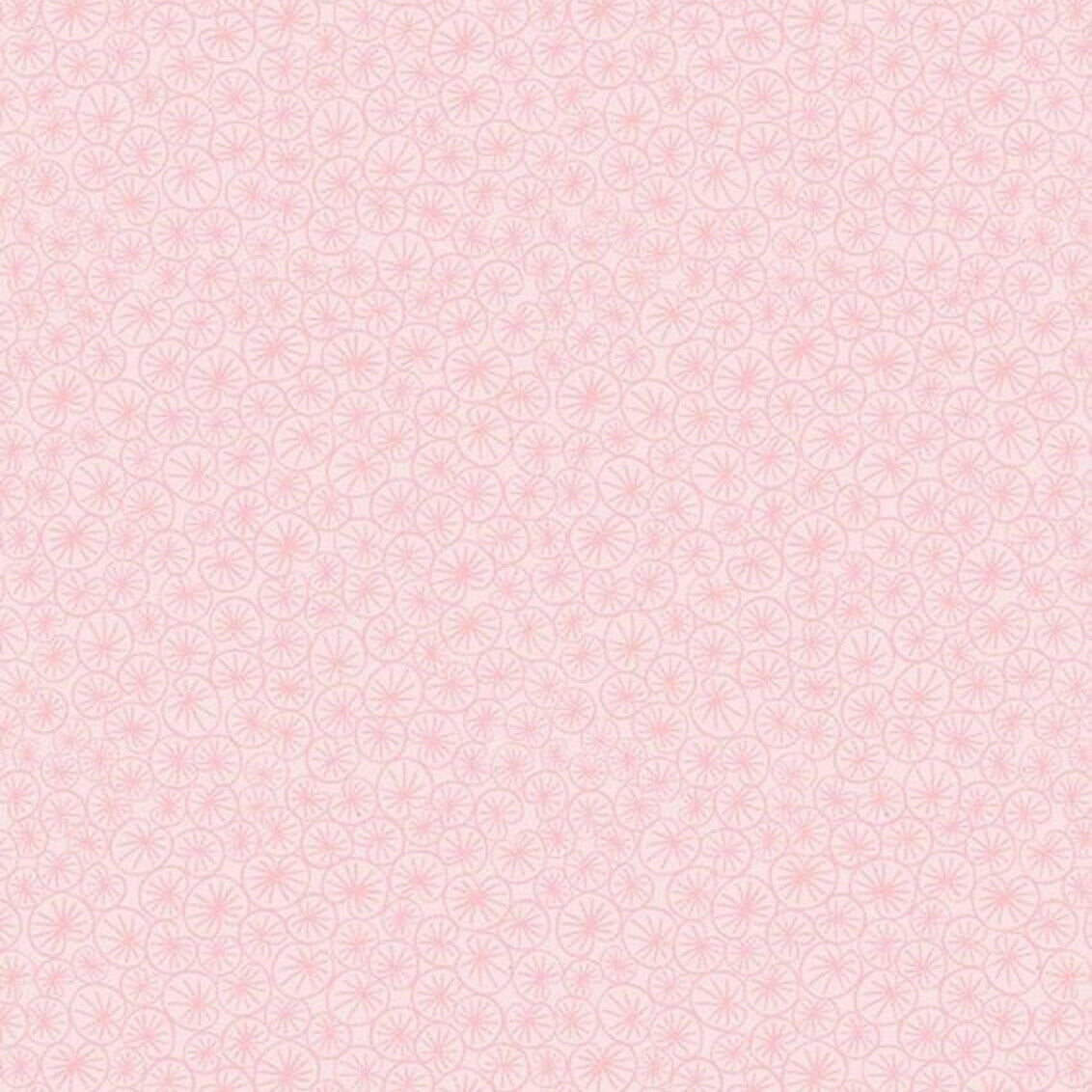 Lewis & Irene The Village Pond Marigold Leaves On Blossom Pink Cotton Prints