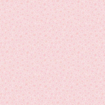 Lewis & Irene The Village Pond Marigold Leaves On Blossom Pink Cotton Prints