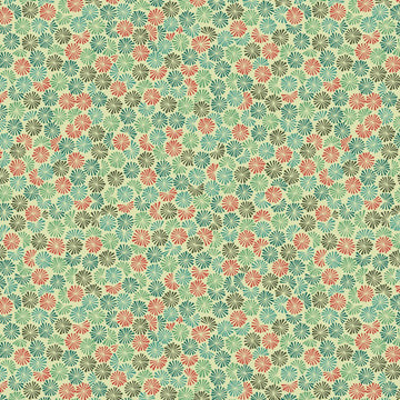 Lewis & Irene Jungle Fern On Light Green - Panthera Cotton Prints