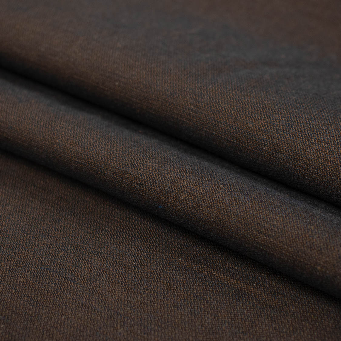 Cotton Denim Light to Medium Weight Slight Stretch Colour-Coffee