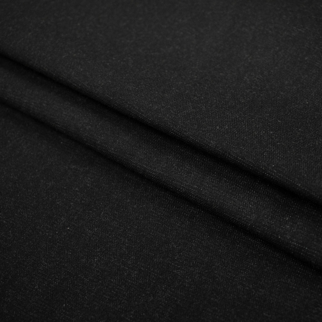 Cotton Denim Light to Medium Weight Slight Stretch Colour-Black