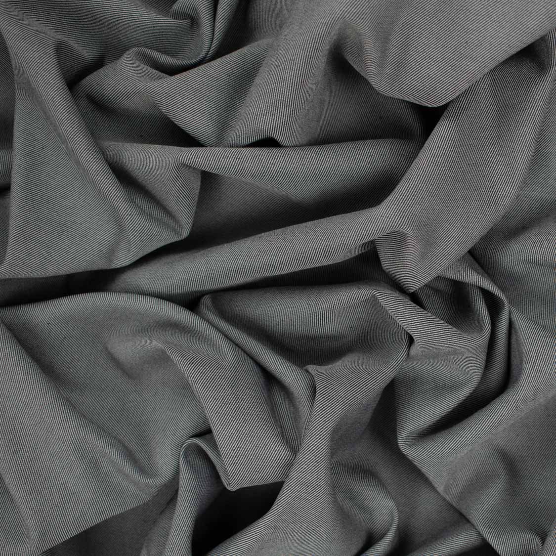 Cotton Denim Light Weight Stretch Colour-Silver