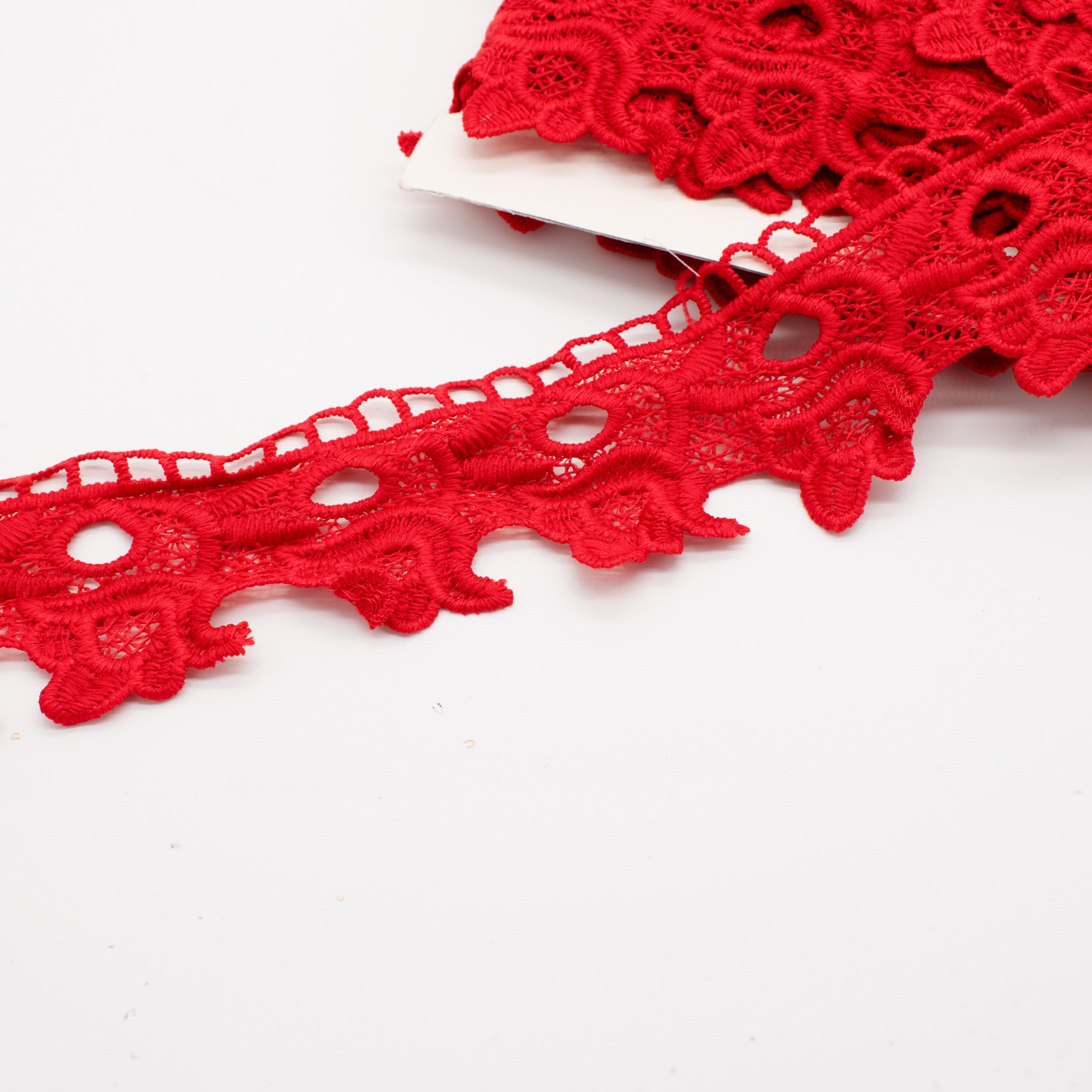 Lotus Guipure Lace Trim 6cm