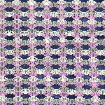 Quilter's Own Purple Sector Cotton Prints