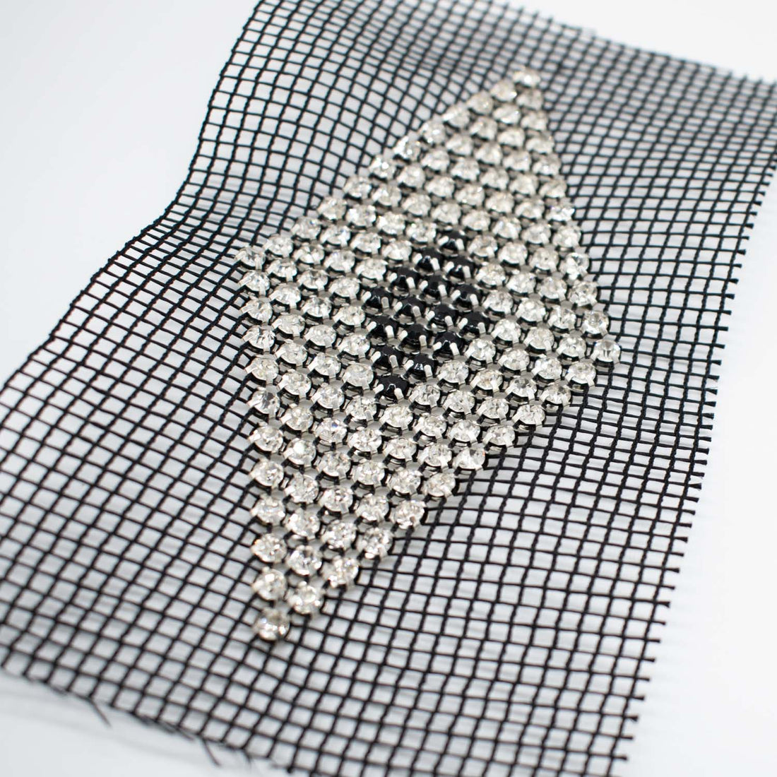 Diamante Rhombus Sew-on Motif Design-MOT-AA02