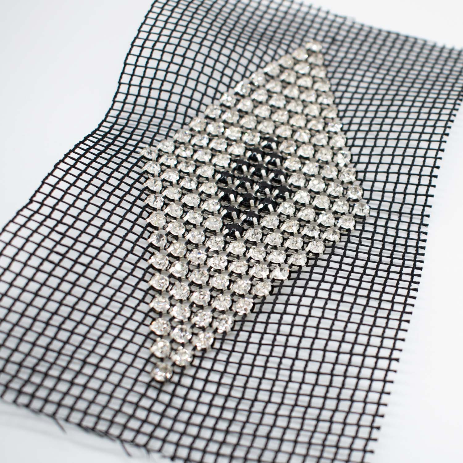 Diamante Rhombus Sew-on Motif Design-MOT-AA02