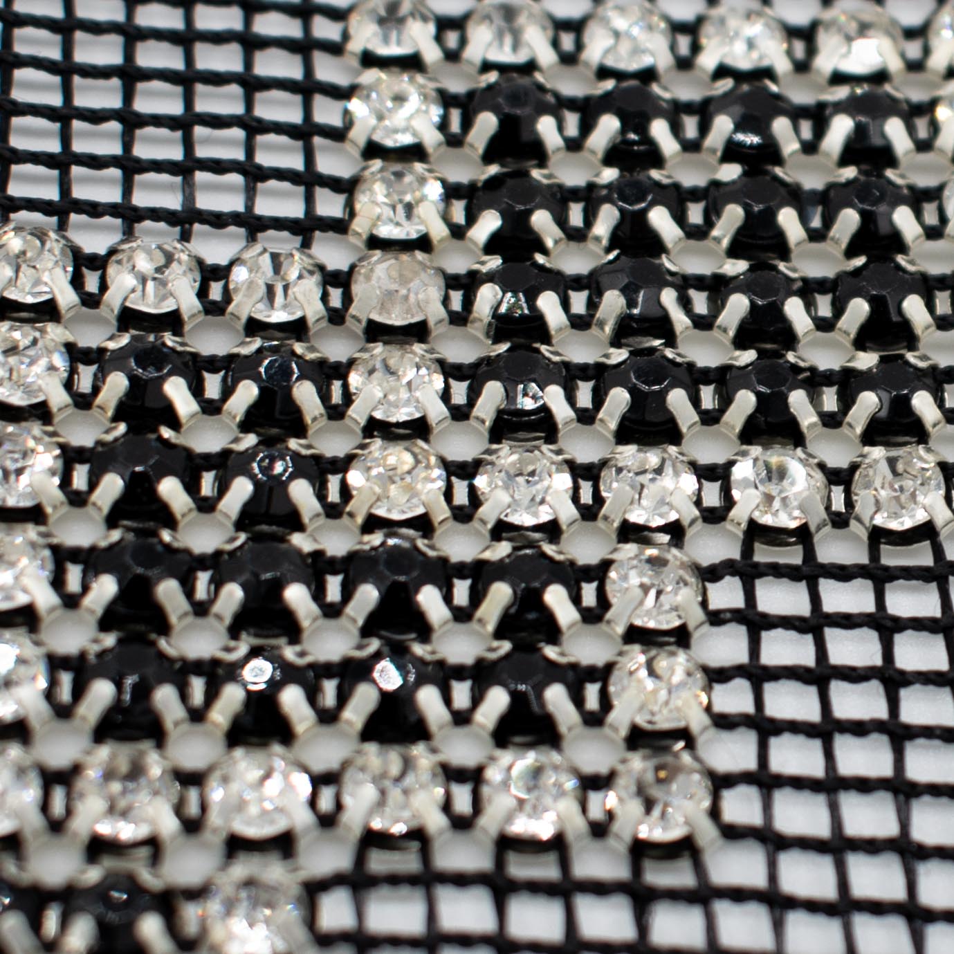 Diamante 3 Squares Sew-on Motif Design-MOT-AA01