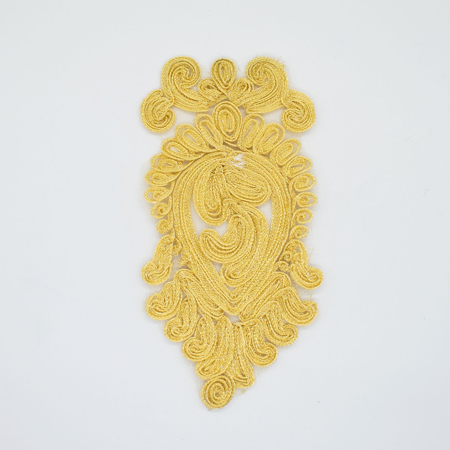 Guipure Shoulder Board Applique Motif Design-MOT-I-38