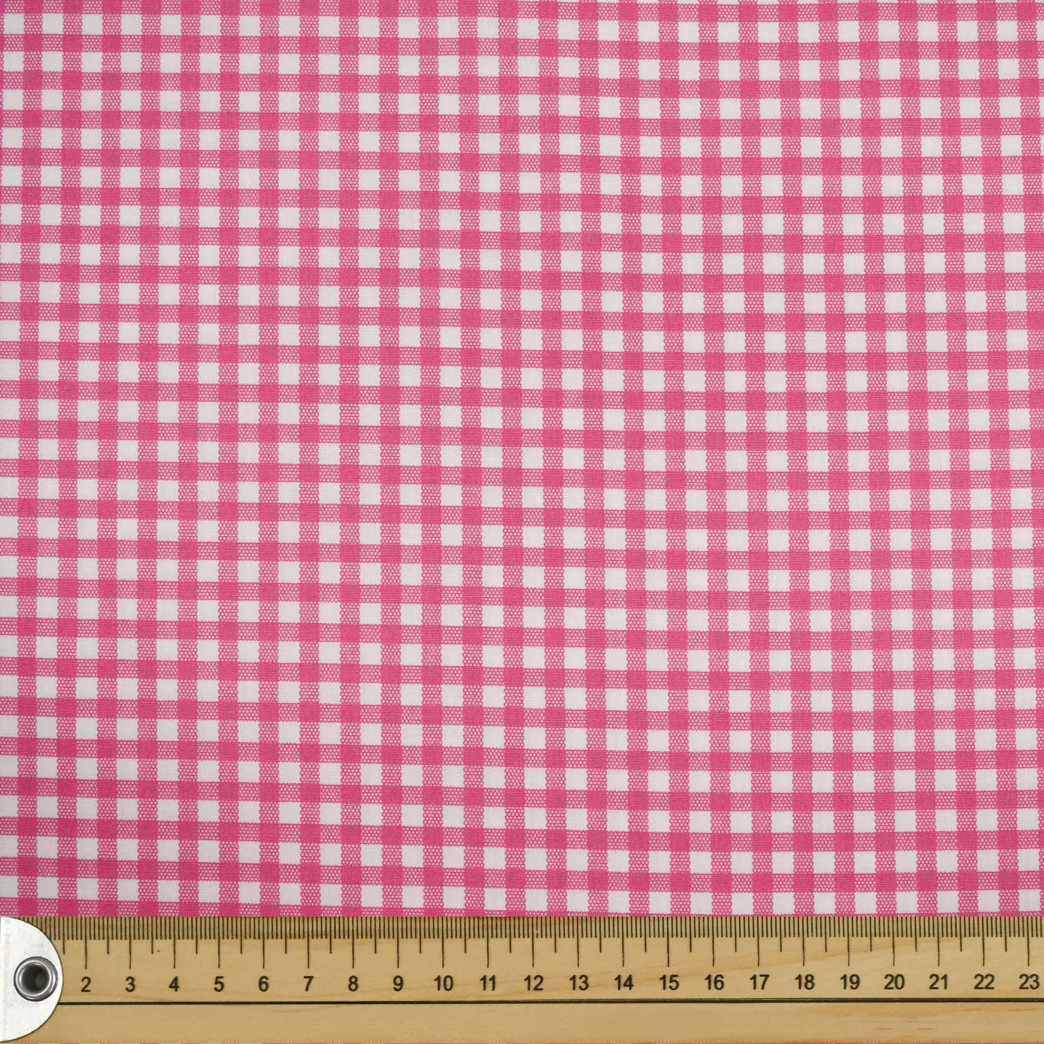 Gingham Check Cotton Prints
