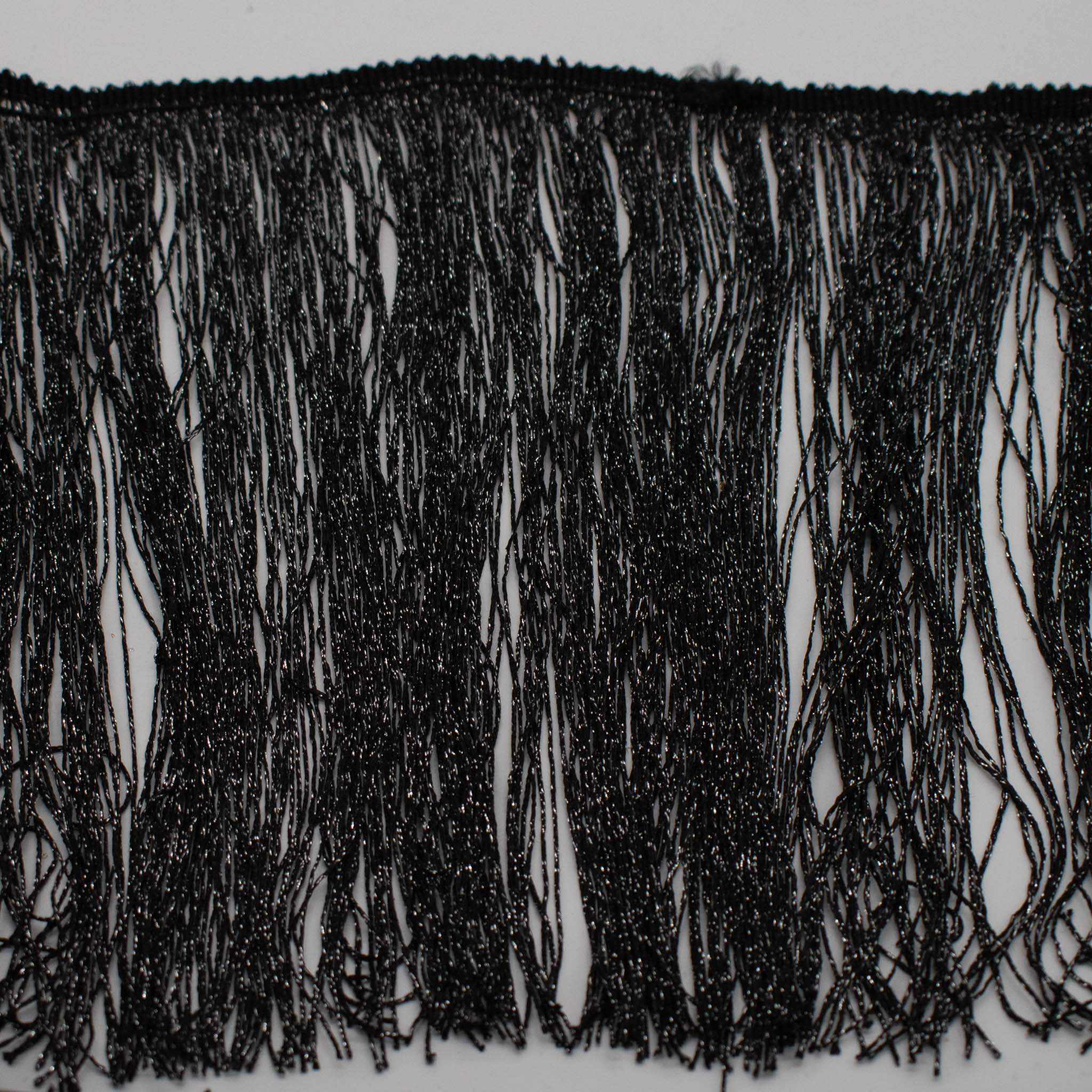30cm Metallic Cut Fringing