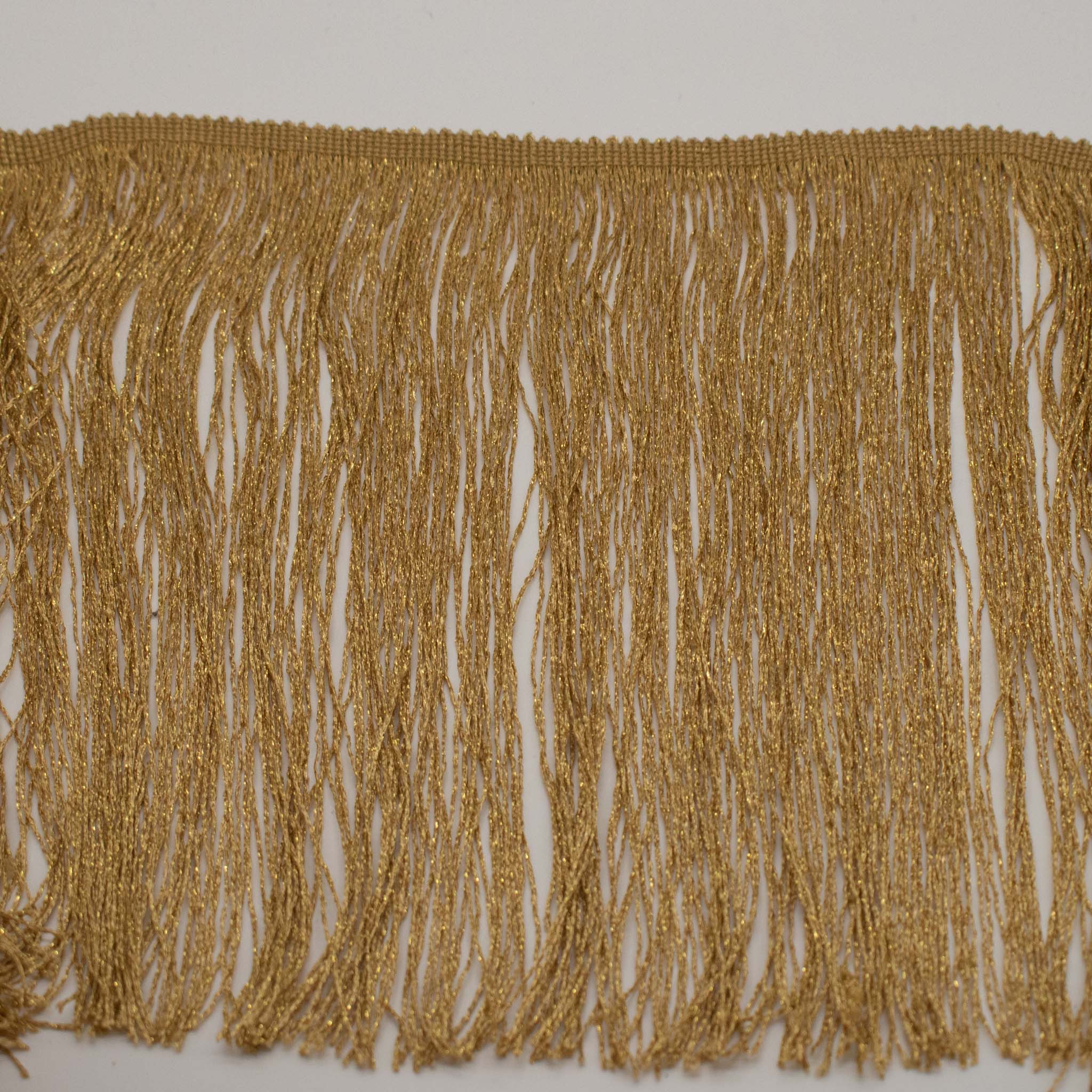 30cm Metallic Cut Fringing