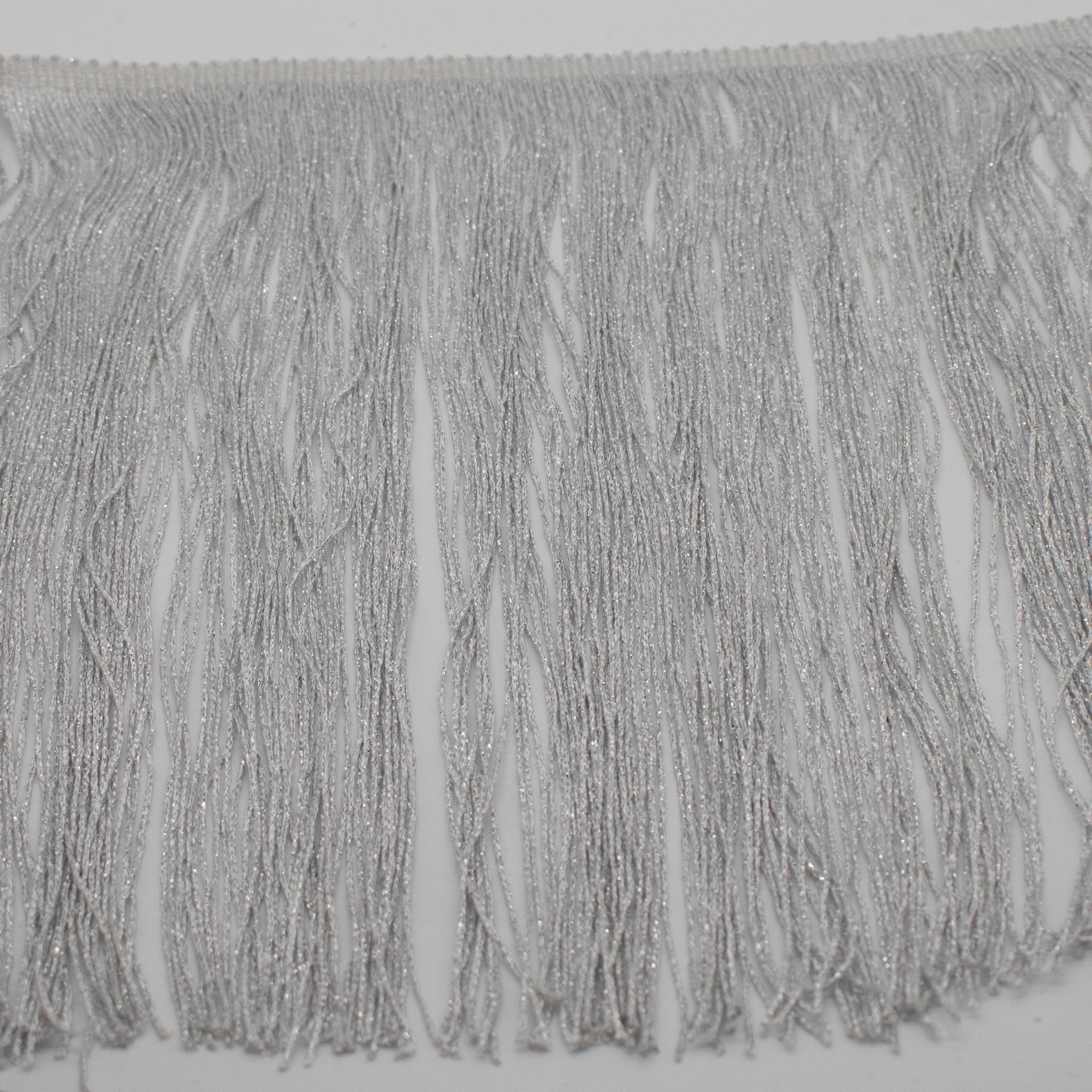 30cm Metallic Cut Fringing