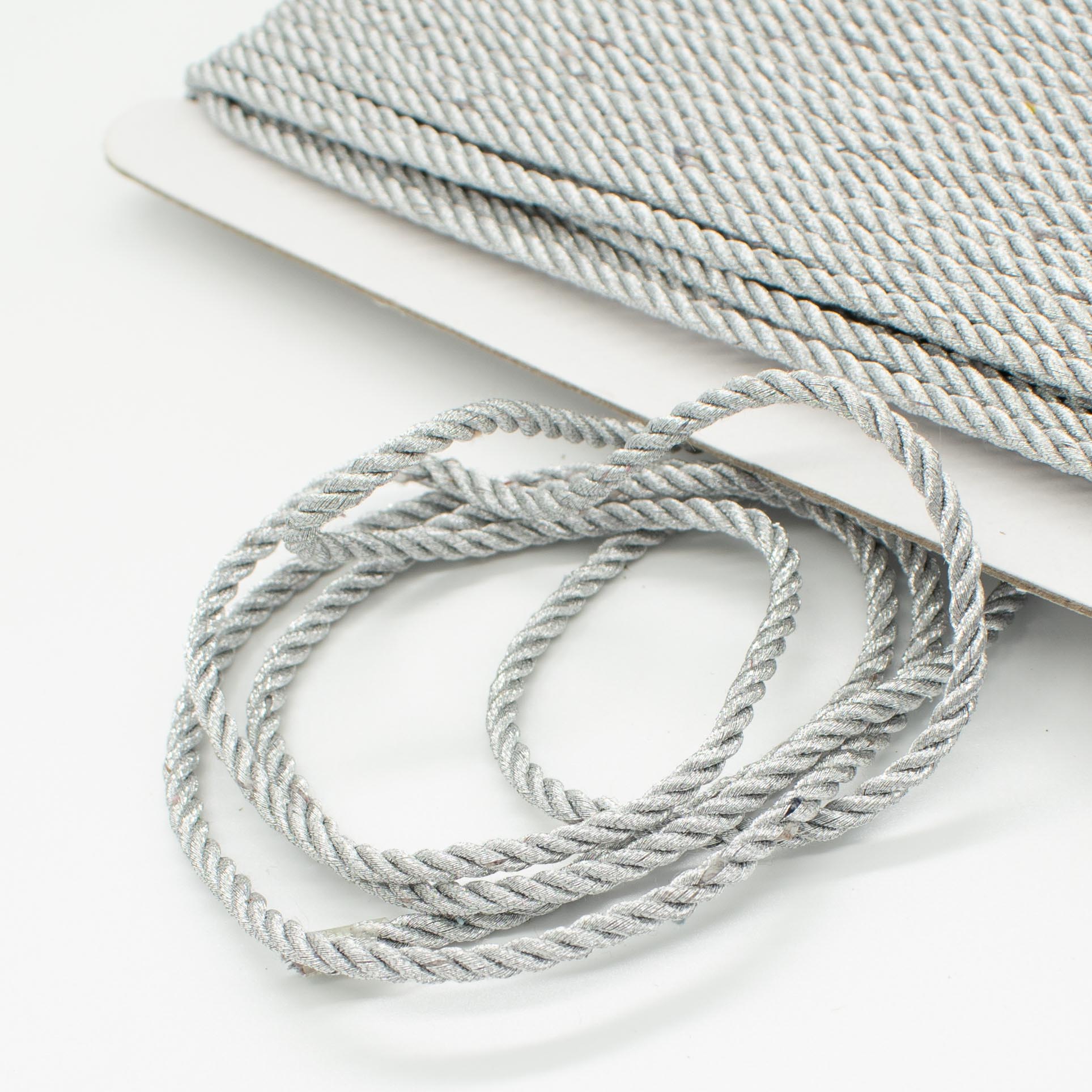 Twisted Metallic Cord/Braid 3mm
