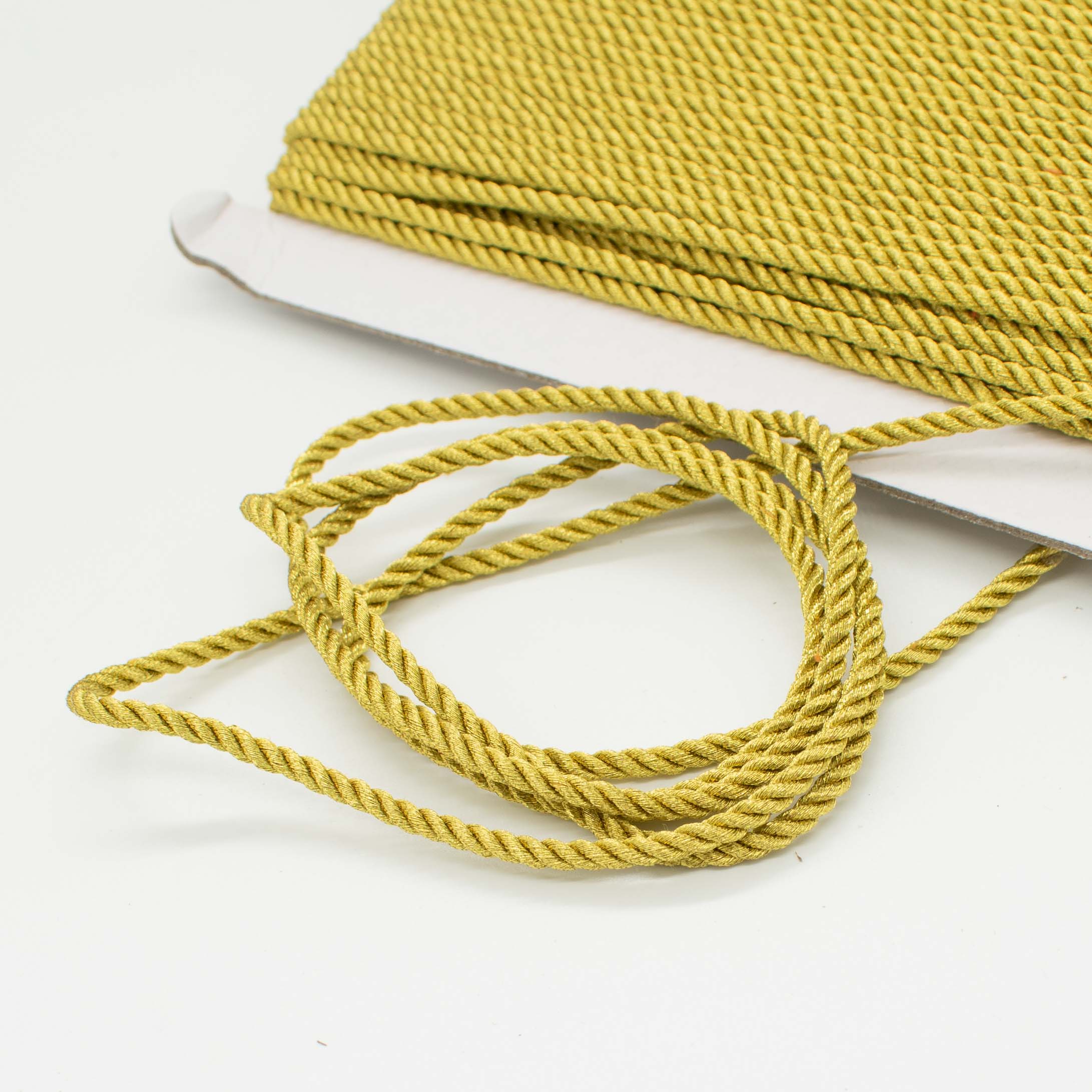 Twisted Metallic Cord/Braid 3mm