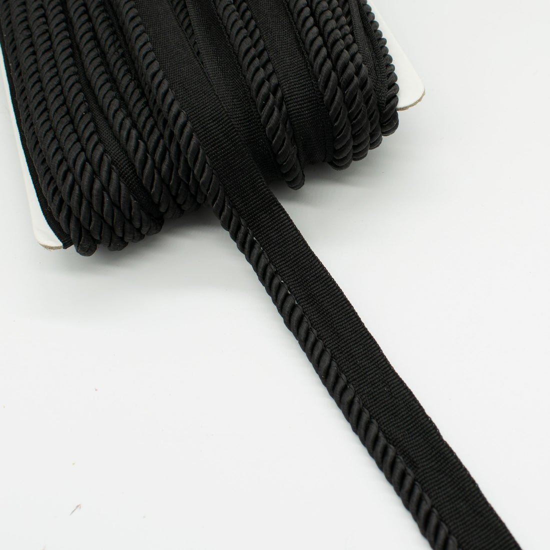 Black Lip Cord Trim