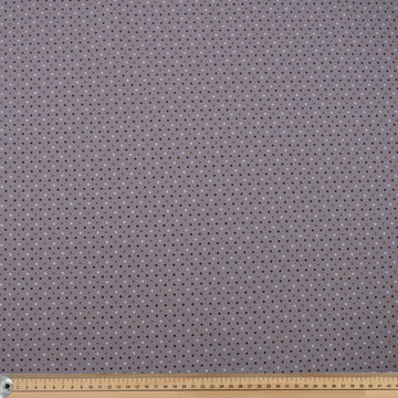 Violet Multi Mini Dots Cotton Canvas Print