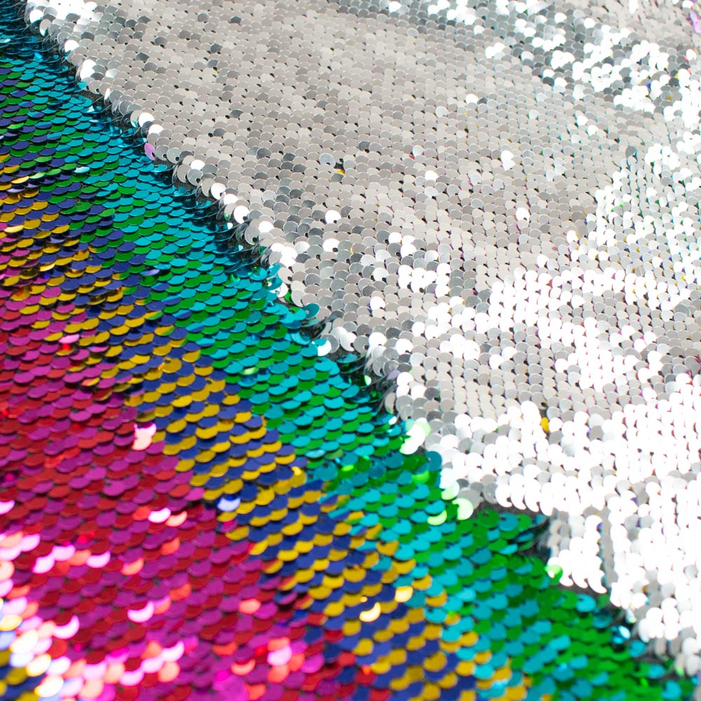 Multicoloured Two Tone Sequin