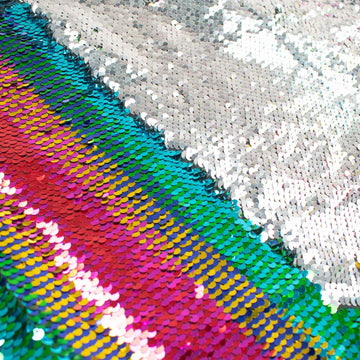 Multicoloured Two Tone Sequin