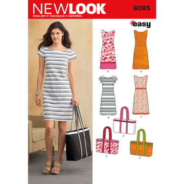 Misses' Dresses - New Look Sewing Pattern N6095