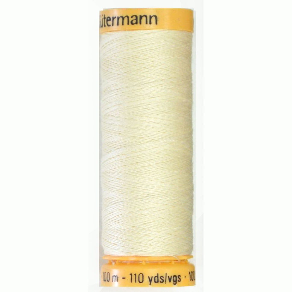 Gutermann Natural 100% Cotton Thread 100M