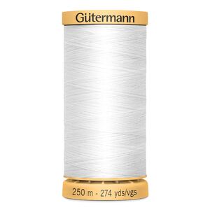 Gutermann Natural 100% Cotton Thread 250M