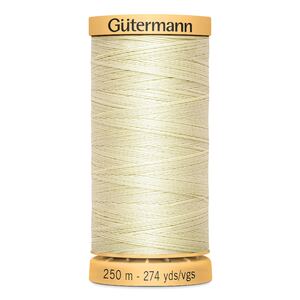 Gutermann Natural 100% Cotton Thread 250M
