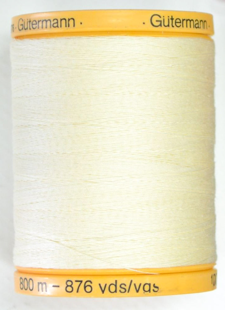 Gutermann Natural 100% Cotton Thread 800M