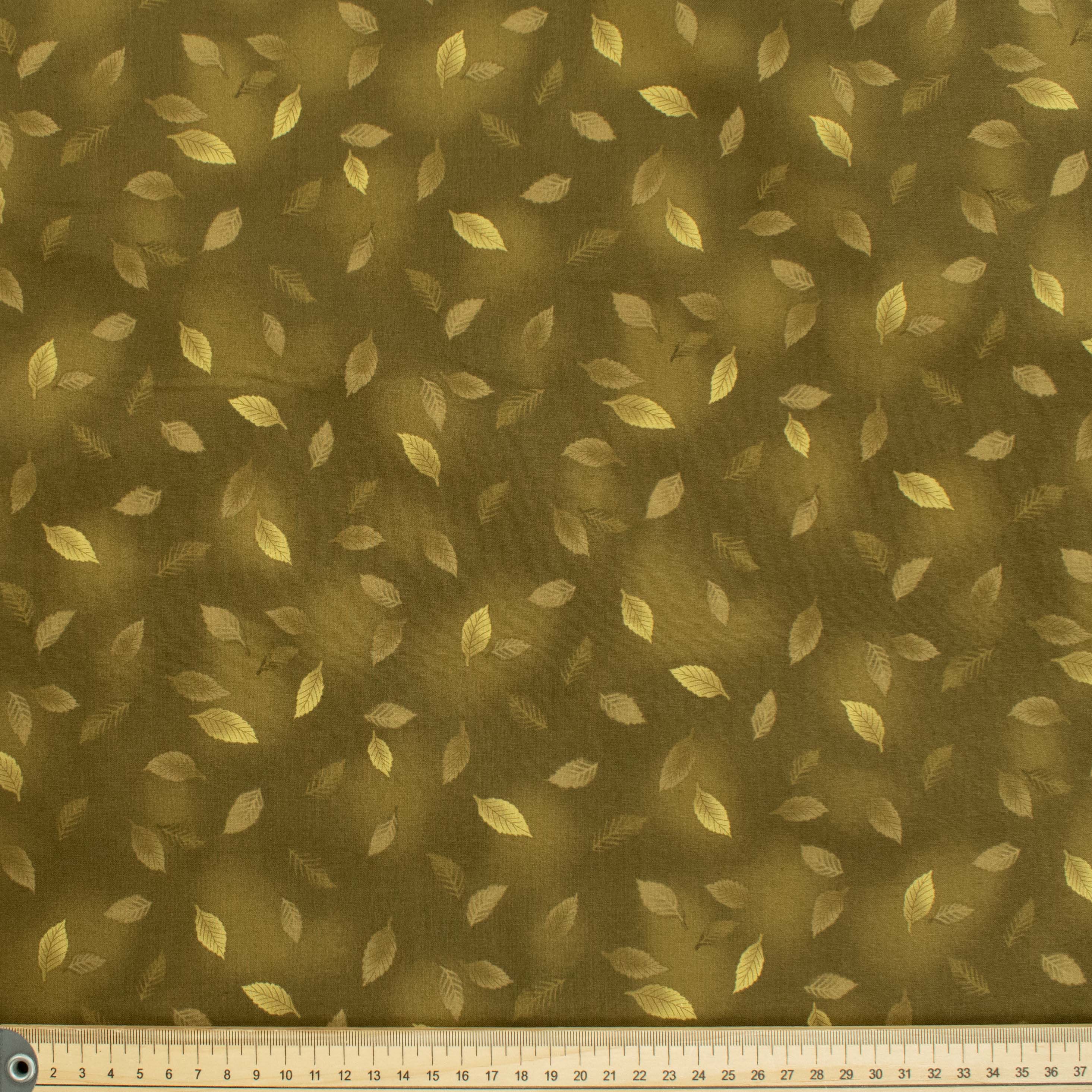 Kona Bay Fabrics Restless Leaves Brown Cotton Prints