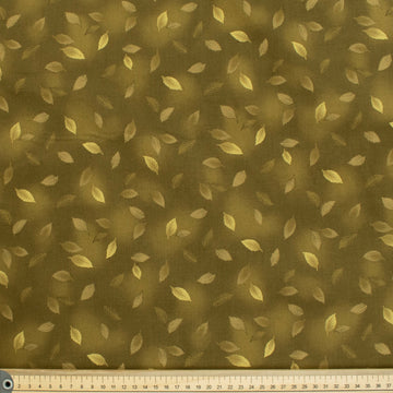 Kona Bay Fabrics Restless Leaves Brown Cotton Prints