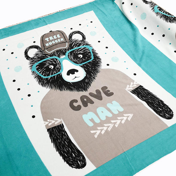 Printed Polar Fleece by Panel