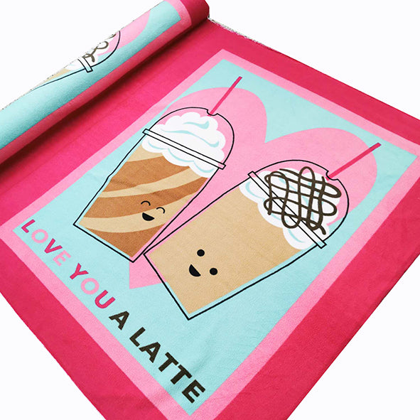 Printed Polar Fleece by Panel