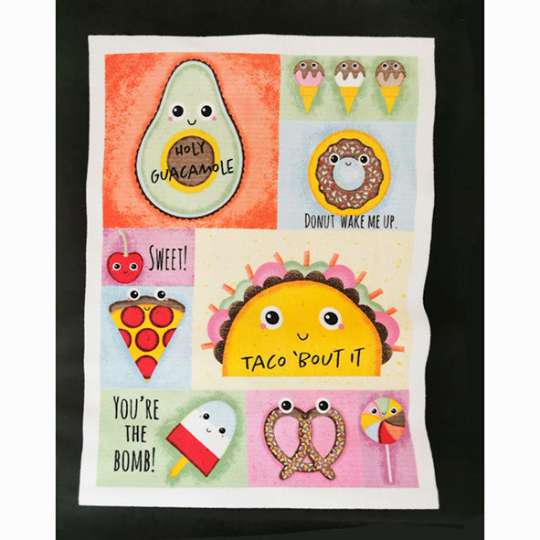 Printed Polar Fleece by Panel