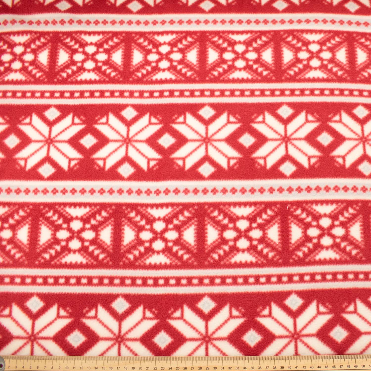 Christmas Geometric Print Printed Polar Fleece Design 118