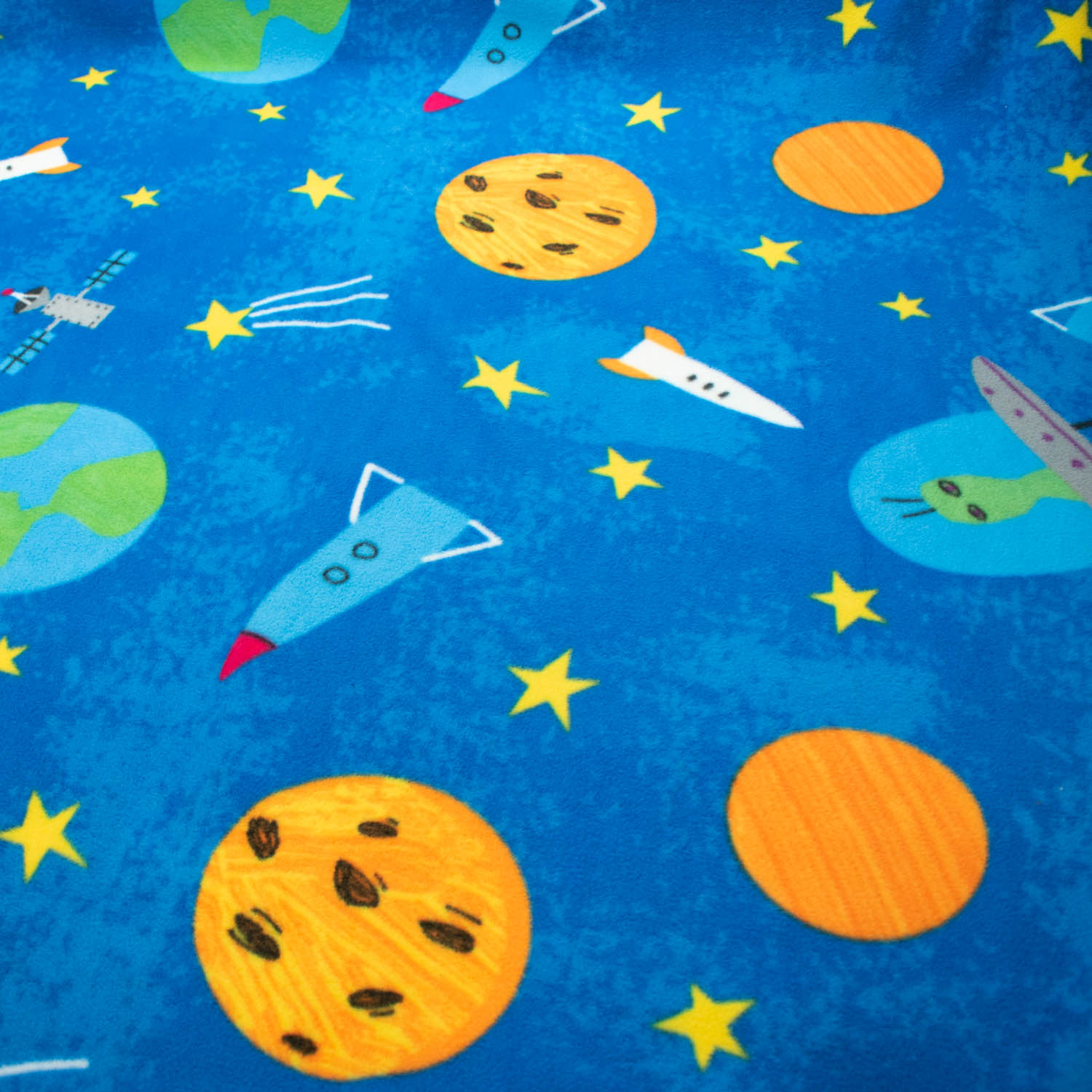 Galactic Printed Polar Fleece Design 124