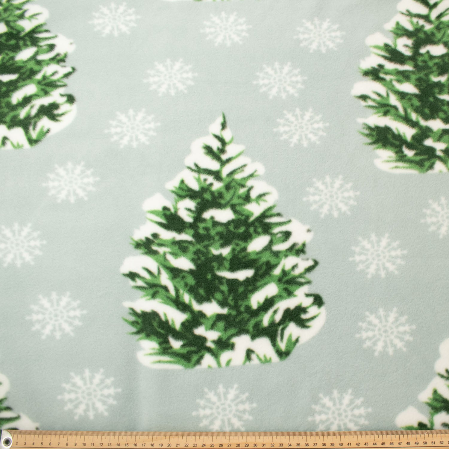 Christmas Tree Print Printed Polar Fleece Design 149