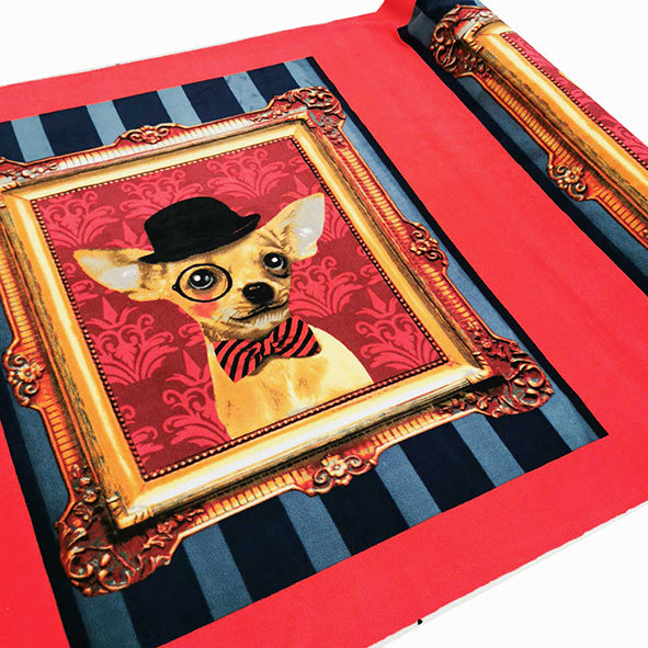 Printed Polar Fleece by Panel