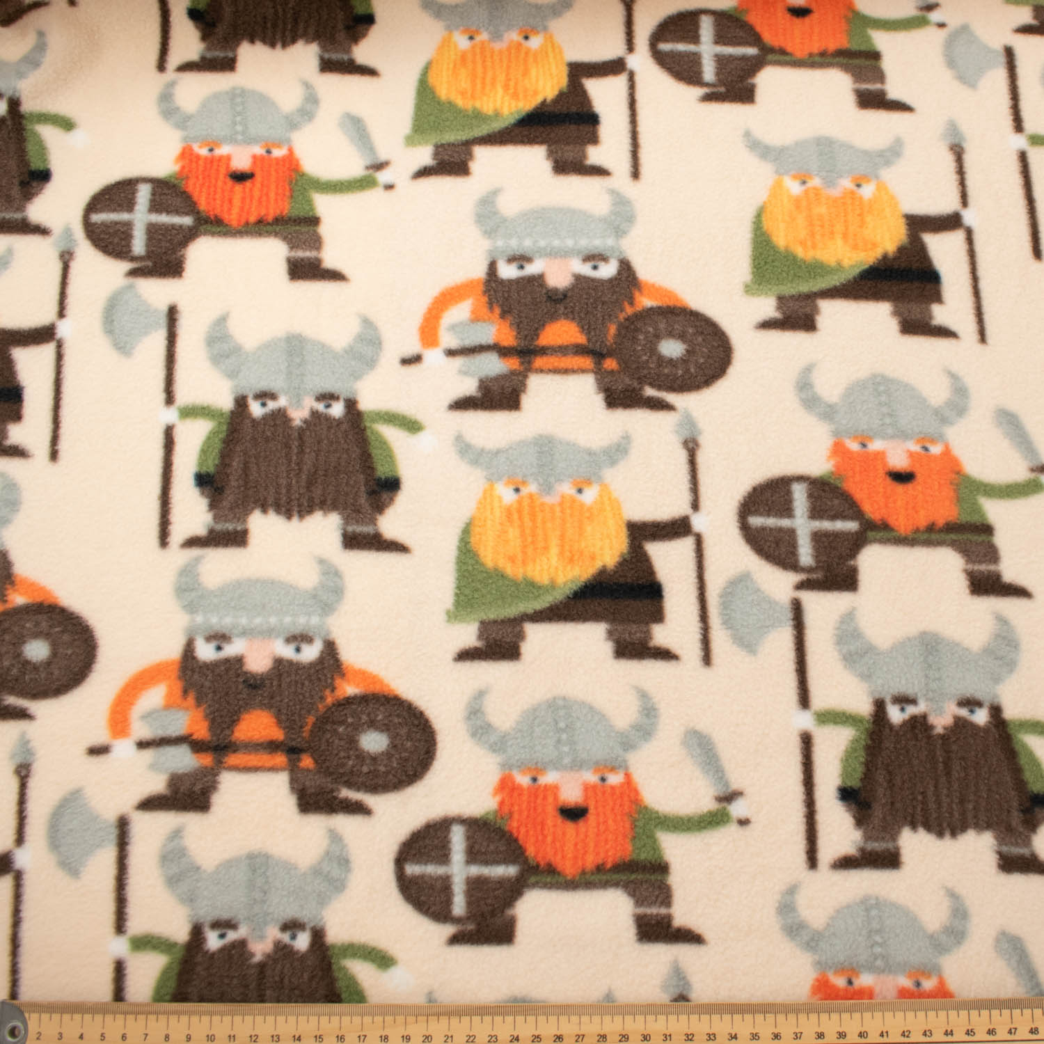 Vikings Printed Polar Fleece Design 69