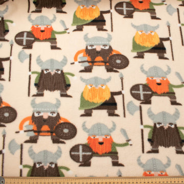Vikings Printed Polar Fleece Design 69