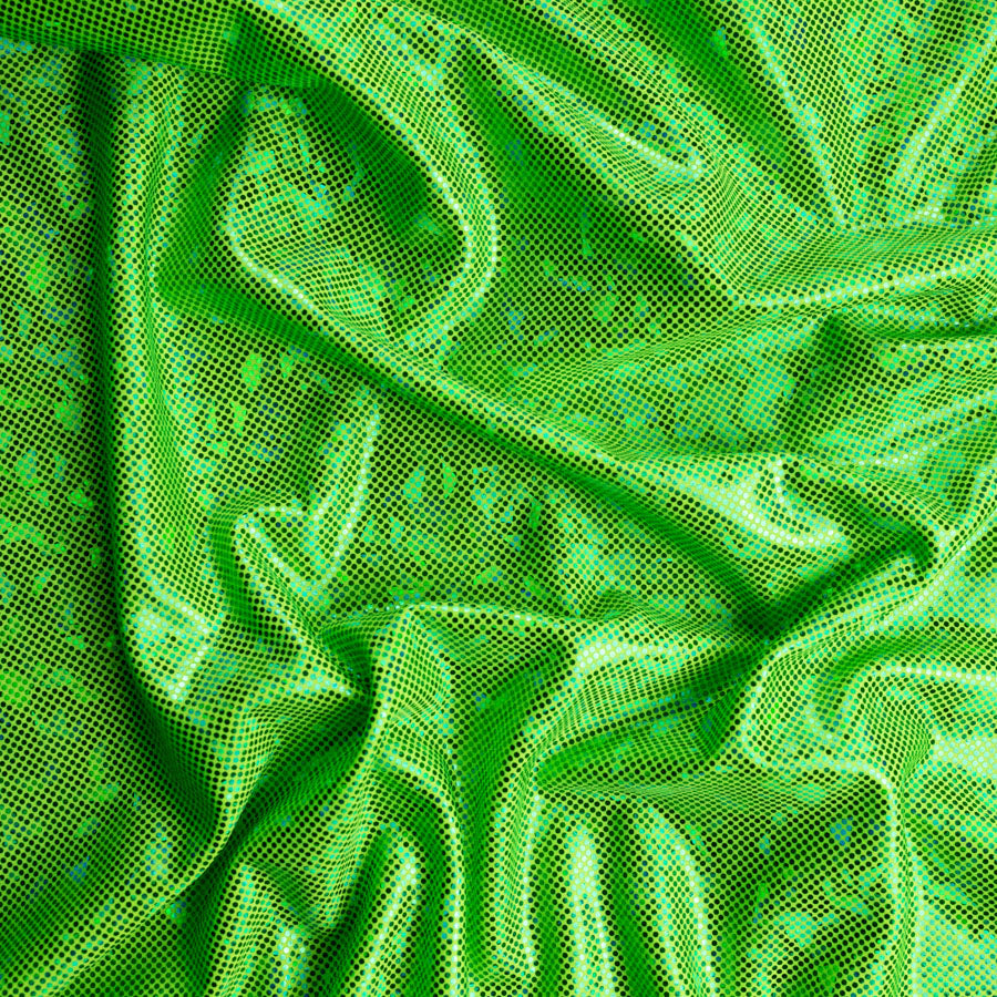 Shattered Glass Holographic Nylon Lycra